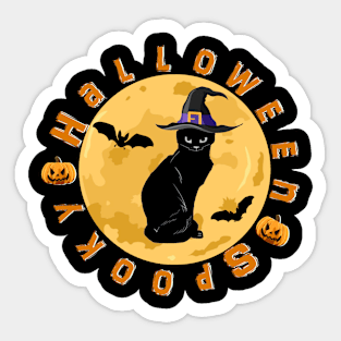 Spooky Halloween Sticker